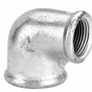 CODO GALVANIZADO REDUCCION 3/4 X 1/2"