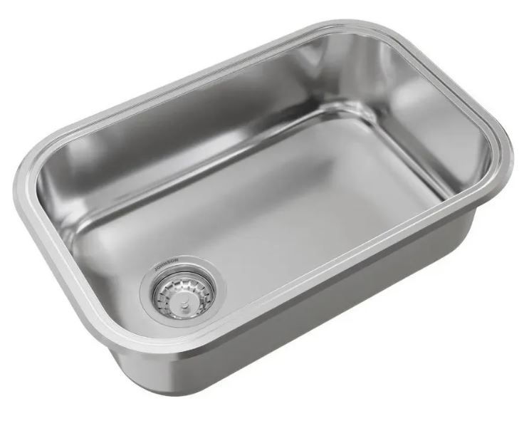 PILETA SIMPLE JOHNSON ACERO 304 ZN52/18 A CR