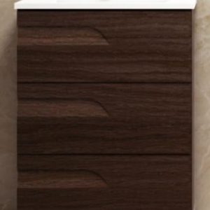 VANITORY RIVO WENGUE 100 CM - SIN MESADA