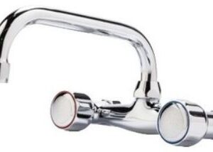 GRIFERIA COCINA PARED 17 CENTIMETROS TAURO