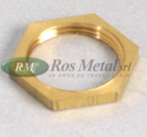 TUERCA BRONCE 3/8"