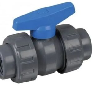 VALVULA ESFERICA DUKE PVC 2" DOBLE UNION