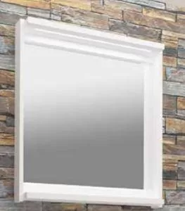 ESPEJO FARAVELLI 623 60CM BCO CON LUZ LED Y REPISA