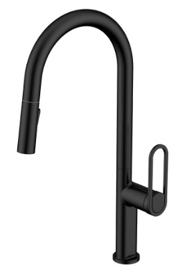 GRIFERIA COCINA VASSER JASPE MONOCOMANDO BLACK (31/2302.NG)