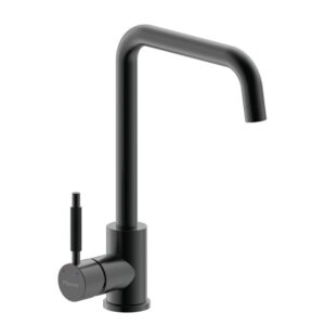 GRIFERIA GOURMET COCINA MESADA MONOCOMANDO NEGRO PIAZZA
