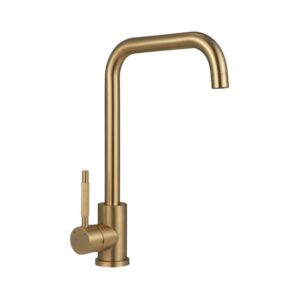 GRIFERIA GOURMET COCINA MESADA MONOCOMANDO ORO MATE PIAZZA