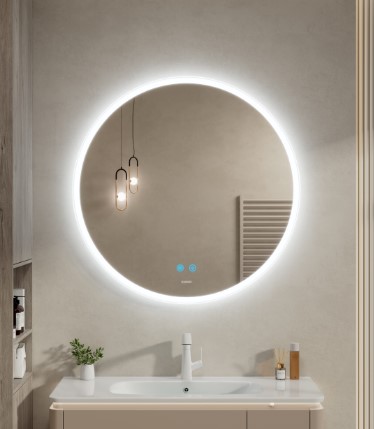 ESPEJO SCHNEIDER SOL LED 70X70