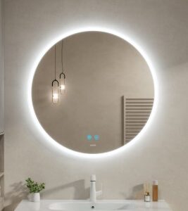ESPEJO SCHNEIDER SOL LED 80X80