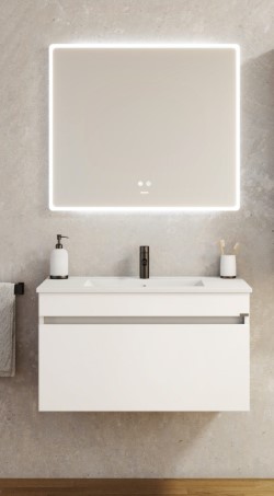 VANITORY SCHNEIDER VITTA GLACIAR 50CM COLGAR SIN MESADA