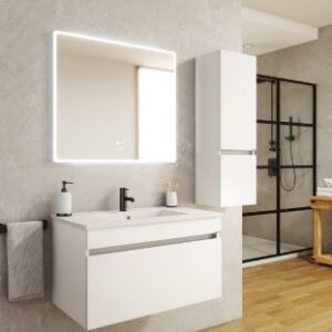 VANITORY SCHNEIDER VITTA GLACIAR 60CM COLGAR SIN MESADA